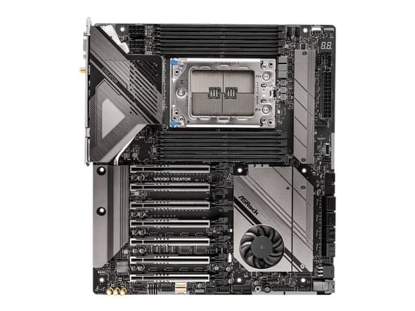 ASRock WRX80 Creator R2.0 - Hovedkort - utvidet ATX (E-ATX) - Socket sWRX8 - AMD WRX80 Chipset - USB 3.2 Gen 1, USB 3.2 Gen 2, USB4 - 10 Gigabit LAN,