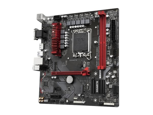 Gigabyte B760M GAMING DDR4 - 1.0 - hovedkort - micro ATX - LGA1700-sokkel - B760 Chipset - USB-C 3.2 Gen 1, USB 3.2 Gen 1 - 2.5 Gigabit LAN - innbygd