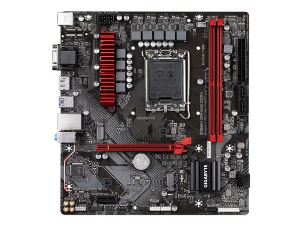 Gigabyte B760M GAMING DDR4 - 1.0 - hovedkort - micro ATX - LGA1700-sokkel - B760 Chipset - USB-C 3.2 Gen 1, USB 3.2 Gen 1 - 2.5 Gigabit LAN - innbygd