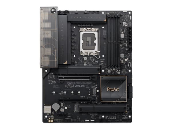 ASUS PROART B760-CREATOR - Hovedkort - ATX - LGA1700-sokkel - B760 Chipset - USB 3.2 Gen 1, USB-C 3.2 Gen2, USB-C 3.2 Gen 2x2 - Gigabit LAN, 2.5 Giga