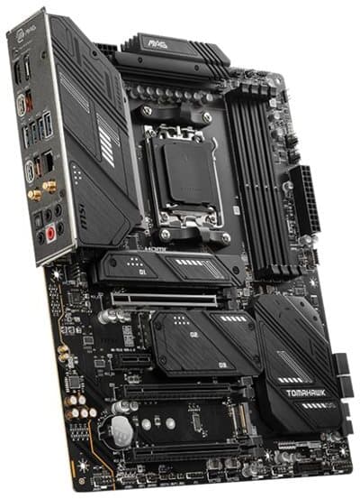 MSI MAG X670E TOMAHAWK WIFI - Moderkort - ATX - Socket AM5 - AMD X670 Chipuppsättning - USB-C 3.2 Gen2, USB-C Gen 2x2, USB 3.2 Gen 1, USB 3.2 Gen 2 -