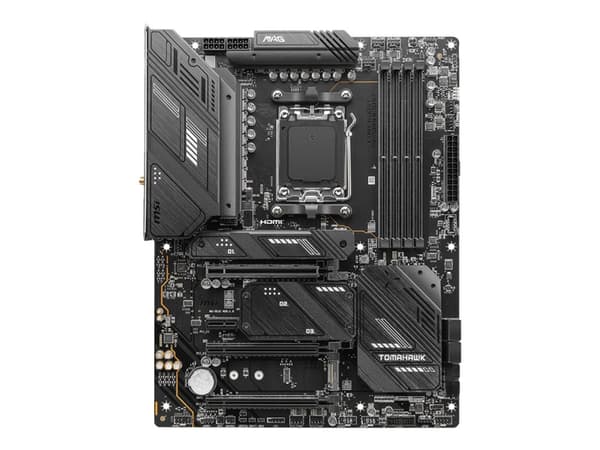 MSI MAG X670E TOMAHAWK WIFI - Moderkort - ATX - Socket AM5 - AMD X670 Chipuppsättning - USB-C 3.2 Gen2, USB-C Gen 2x2, USB 3.2 Gen 1, USB 3.2 Gen 2 -