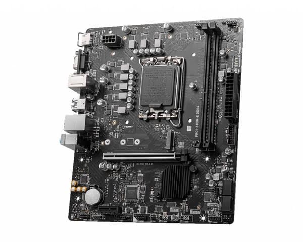 MSI PRO H610M-E DDR4 bundkort Intel H610 LGA 1700 micro ATX