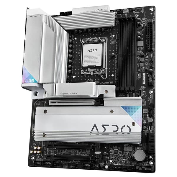 GIGABYTE Z790 AERO G bundkort - Understøtter Intel Core 14th CPU'er, op til 7600MHz DDR5 (OC), 1x PCIe 5.0 + 4x PCIe 4.0 M.2, Wi-Fi 6E, 2.5GbE LAN, US