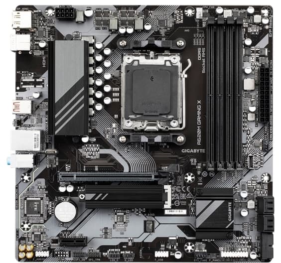 Gigabyte A620M GAMING X - Hovedkort - micro ATX - Socket AM5 - AMD A620 Chipset - USB 3.2 Gen 1, USB-C 3.2 Gen 1, USB-C 3.2 Gen 2x2 - Gigabit LAN - i