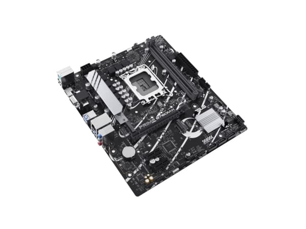 ASUS PRIME B760M-K - Hovedkort - micro ATX - LGA1700-sokkel - B760 Chipset - USB 3.2 Gen 1 - 2.5 Gigabit LAN - innbygd grafikk (CPU kreves) - HD-lyd