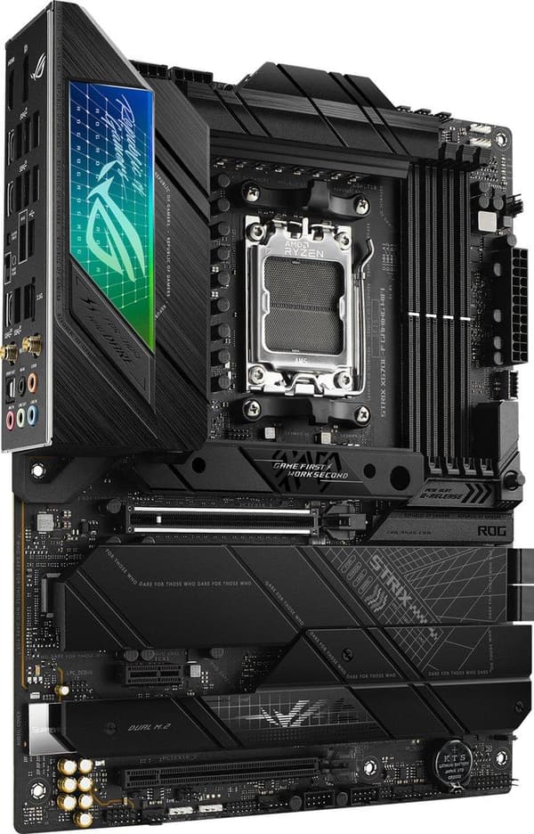 Asus ROG Strix X670E-F Gaming WiFi - Bundkort - ATX - Sokkel AM5 - AMD X670 (90MB1BA0-M0EAY0)