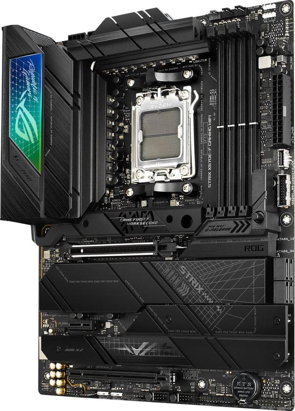 Asus ROG Strix X670E-F Gaming WiFi - Bundkort - ATX - Sokkel AM5 - AMD X670 (90MB1BA0-M0EAY0)