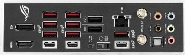 Asus ROG Strix X670E-F Gaming WiFi - Bundkort - ATX - Sokkel AM5 - AMD X670 (90MB1BA0-M0EAY0)