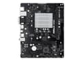 Miniatyrbilde 1 av 5: ASRock N100M - Hovedkort - micro ATX - Intel N-series N100 - USB 3.2 Gen 1, USB 3.2 Gen 2 - Gigabit LAN - innbygd grafikk - HD-lyd (8-kanalers)
