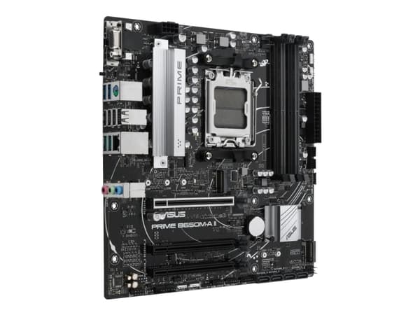 ASUS PRIME B650M-A II-CSM - Hovedkort - micro ATX - Socket AM5 - AMD B650 Chipset - USB 3.2 Gen 1, USB 3.2 Gen 2, USB-C 3.2 Gen 1 - 2.5 Gigabit LAN -