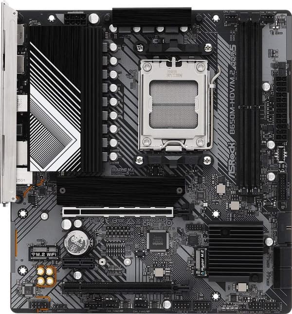 ASROCK B650M-HDV/M.2 AM5 detailhandel (90-MXBLA0-A0UAYZ)
