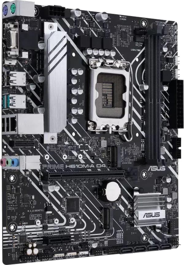 ASUS PRIME H610M-A D4-CSM Intel H610 LGA 1700 micro ATX