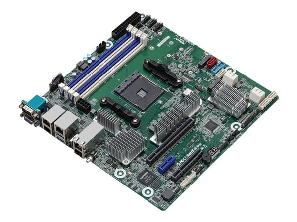 MBS ASRock AMD AM4 X570D4U-2L2T/BCM Broadcom