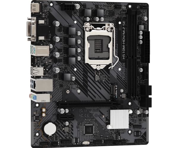ASRock H510M-HDV/M.2 SE 1200 mATX HDMI/DVI/VGA DDR4 vähittäismyyntipakkaus