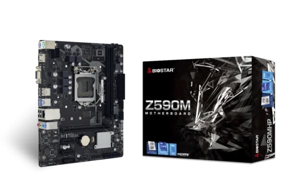 Hovedkort MB Biostar B560MHP 2.0 (B560,S1200,mATX,Intel,DDR4)