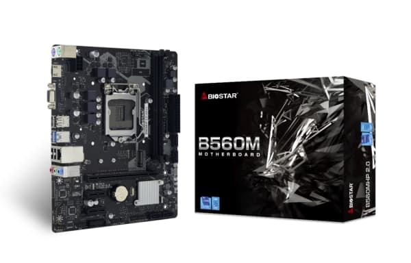 Hovedkort MB Biostar B560MHP 2.0 (B560,S1200,mATX,Intel,DDR4)