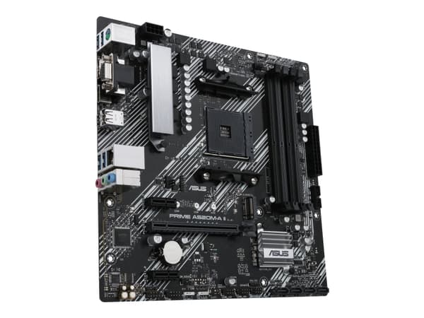 ASUS PRIME A520M-A II/CSM - Hovedkort - micro ATX - Socket AM4 - AMD A520 Chipset - USB 3.2 Gen 1 - Gigabit LAN - innbygd grafikk (CPU kreves) - HD-l