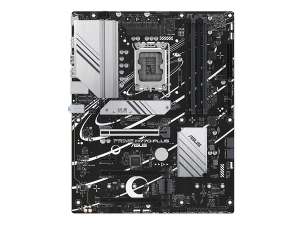ASUS PRIME H770-PLUS - Hovedkort - ATX - LGA1700-sokkel - H770 Chipset - USB-C Gen2, USB 3.2 Gen 1, USB 3.2 Gen 2 - Gigabit LAN - innbygd grafikk (CP