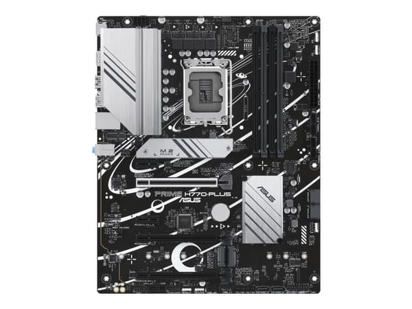 ASUS PRIME H770-PLUS - Hovedkort - ATX - LGA1700-sokkel - H770 Chipset - USB-C Gen2, USB 3.2 Gen 1, USB 3.2 Gen 2 - Gigabit LAN - innbygd grafikk (CP