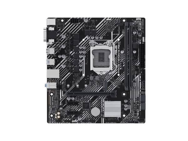 ASUS PRIME H510M-E R2.0 - Hovedkort - micro ATX - LGA1200-sokkel - H470 Chipset - USB 3.2 Gen 1 - Gigabit LAN - innbygd grafikk (CPU kreves) - HD-lyd