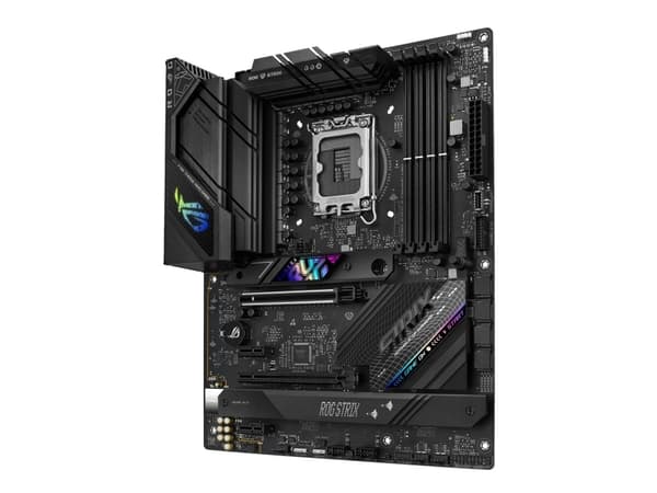 ASUS ROG STRIX B760-F GAMING WIFI - Hovedkort - ATX - LGA1700-sokkel - B760 Chipset - USB-C 3.2 Gen 2x2, USB 3.2 Gen 2, USB 3.2 Gen 1, USB4 - 2.5 Gig