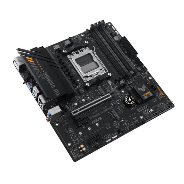 ASUS TUF GAMING A620M-PLUS - Bundkort - micro ATX - Sokkel AM5 - AMD A620 chipset - USB 3.1 Gen 1, USB-C 3.2 Gen 1 - 2.5 Gigabit LAN - Indbygget grafi