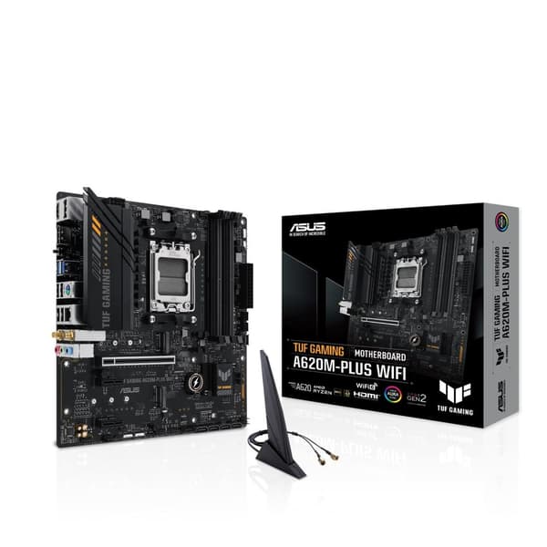 Asus MB AMD AM5 TUF GAMING A620M PLUS WIFI (90MB1F00-M0EAY0)