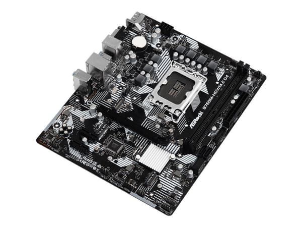 ASRock B760M-HDV/M.2 D4 - Hovedkort - micro ATX - LGA1700-sokkel - B760 Chipset - USB-C 3.2 Gen 1, USB 3.2 Gen 1 - Gigabit LAN - innbygd grafikk (CPU
