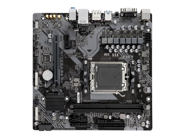 Gigabyte B650M S2H - 1.0 - hovedkort - micro ATX - Socket AM5 - AMD B650 Chipset - USB 3.2 Gen 1 - Gigabit LAN - innbygd grafikk (CPU kreves) - HD-ly