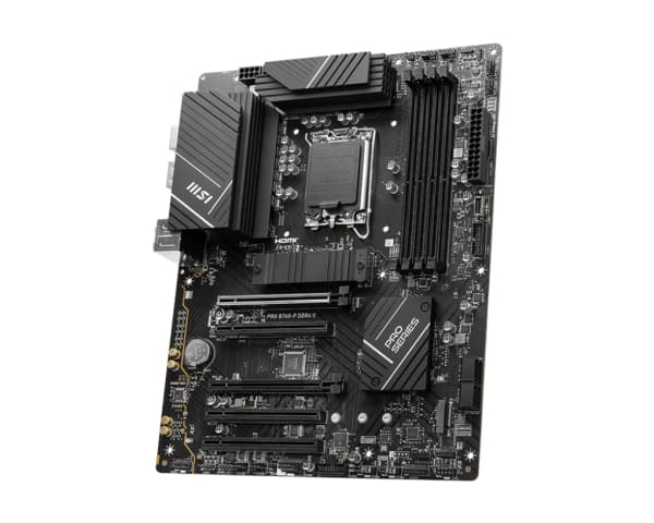 MSI PRO B760-P DDR4 II - Emolevy - LGA1700-asennuspaikka - USB 3.2 Gen 1 - sisäinen grafiikka (CPU tarvitaan)