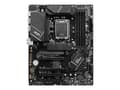 Pikkukuva 1 / 5: MSI PRO B760-P DDR4 II - Emolevy - LGA1700-asennuspaikka - USB 3.2 Gen 1 - sisäinen grafiikka (CPU tarvitaan)