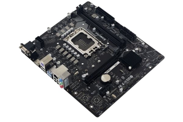 Biostar H610MH D5 - Hovedkort - LGA1700-sokkel - USB 3.2 Gen 1 - innbygd grafikk (CPU kreves)