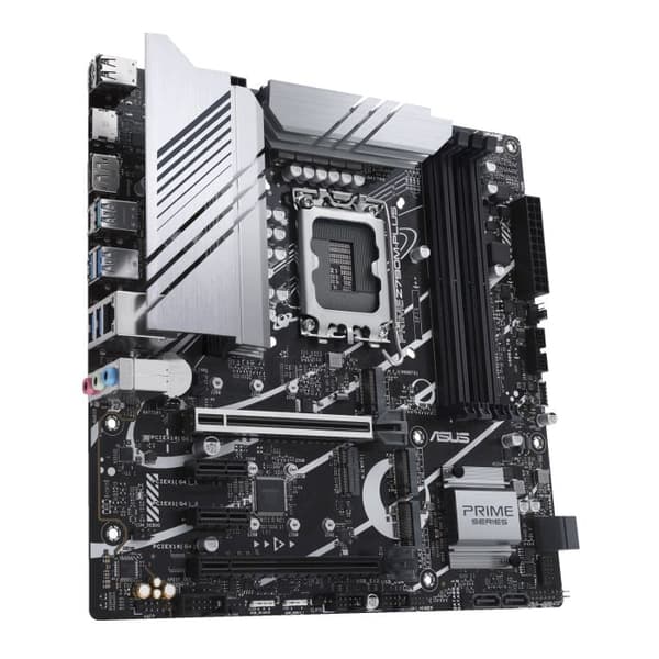 Moderkort Micro ATX - ASUS - PRIME Z790M-PLUS - Socket LGA1151 - Kompatibel med Intel och AMD - 2 års garanti