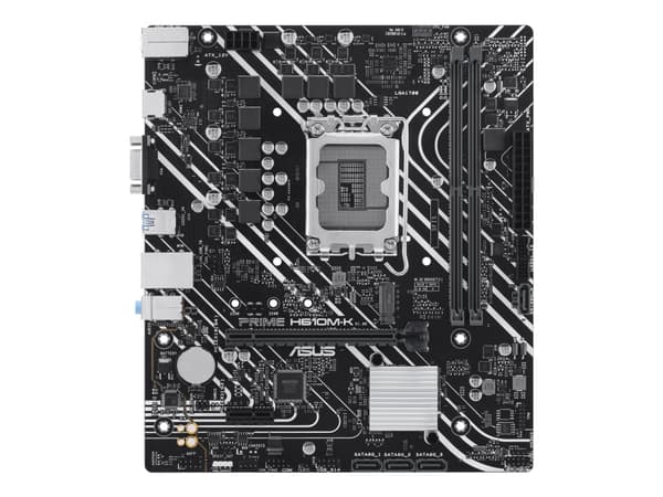 ASUS PRIME H610M-K - Hovedkort - micro ATX - LGA1700-sokkel - H610 Chipset - USB 3.2 Gen 1 - Gigabit LAN - innbygd grafikk (CPU kreves) - HD-lyd (8-k
