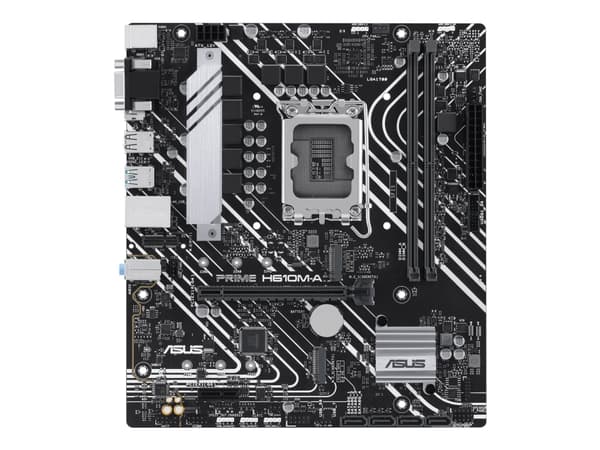 ASUS PRIME H610M-A-CSM - Hovedkort - micro ATX - LGA1700-sokkel - H610 Chipset - USB 3.2 Gen 1, USB 3.2 Gen 2 - Gigabit LAN - innbygd grafikk (CPU kr