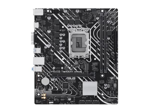 ASUS PRIME H610M-K ARGB - Emolevy - LGA1700-asennuspaikka - USB 3.2 Gen 1 - sisäinen grafiikka (CPU tarvitaan)