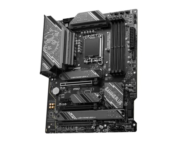 MSI Z790 Gaming Plus Wifi - Moderkort - ATX - LGA1700-uttag - Z790 Chipuppsättning - USB-C 3.2 Gen 2x2, USB 3.2 Gen 2, USB 3.2 Gen 1, USB-C 3.2 Gen2