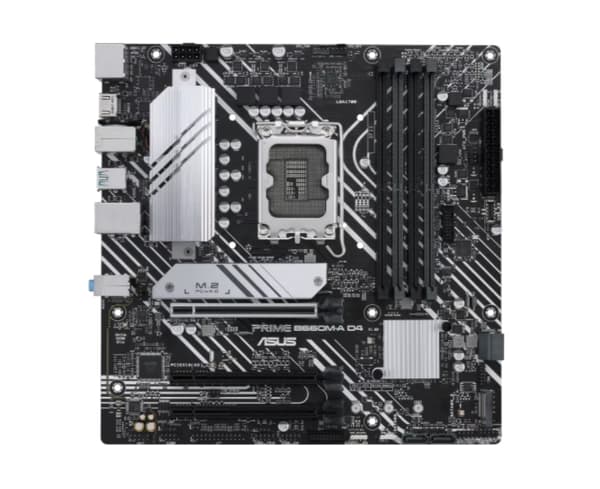 ASUS PRIME B660M-A D4-CSM - Intel - LGA 1700 - Intel® Celeron® - Intel® Core™ i3 - Intel® Core™ i5 - Intel® Core™ i7 - Intel® Core™ i9,... - DDR4-SDRA