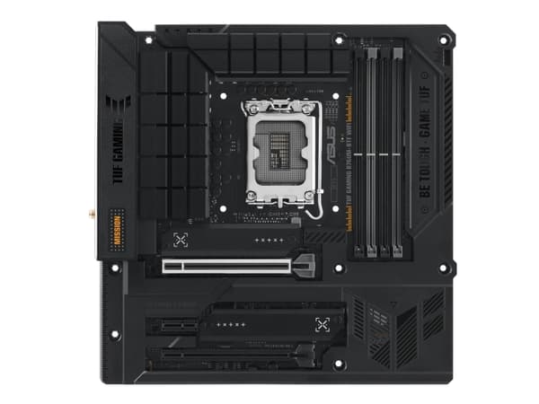 ASUS TUF GAMING B760M-BTF WIFI - Hovedkort - micro ATX - LGA1700-sokkel - B760 Chipset - USB 3.2 Gen 1, USB 3.2 Gen 2, USB-C 3.2 Gen 2x2, USB-C 3.2 G