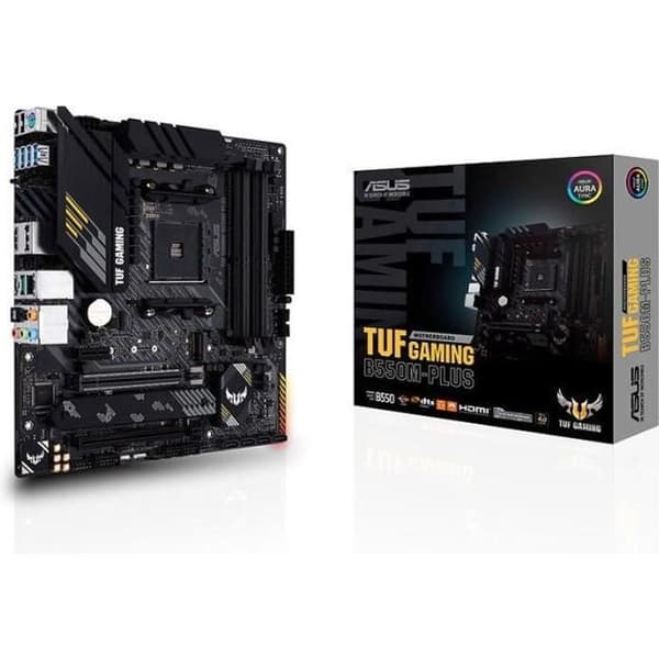 ASUS TUF GAMING B550M PLUS AMD B550 Uttag AM4 micro ATX