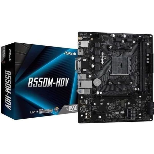 ASROCK B550M-HDV moderkort