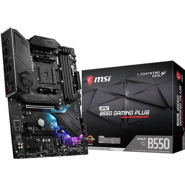 MSI MPG B550 GAMING PLUS moderkort