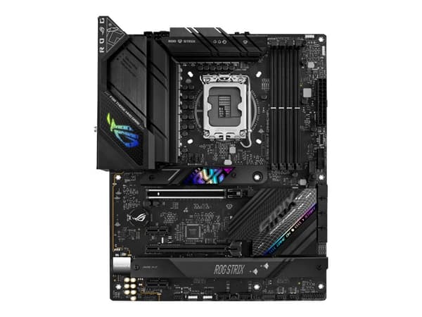 ASUS ROG STRIX B760-F GAMING WIFI - Hovedkort - ATX - LGA1700-sokkel - B760 Chipset - USB-C 3.2 Gen 2x2, USB 3.2 Gen 2, USB 3.2 Gen 1, USB4 - 2.5 Gig
