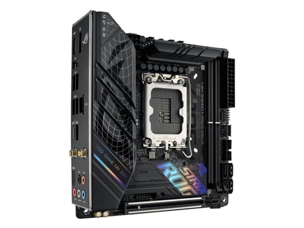 ASUS ROG STRIX B760-I GAMING WIFI, Intel, LGA 1700, Intel® Celeron®, Intel® Core™ i3, Intel® Core™ i5, Intel® Core™ i7, Intel® Core™ i9,..., LGA 1700