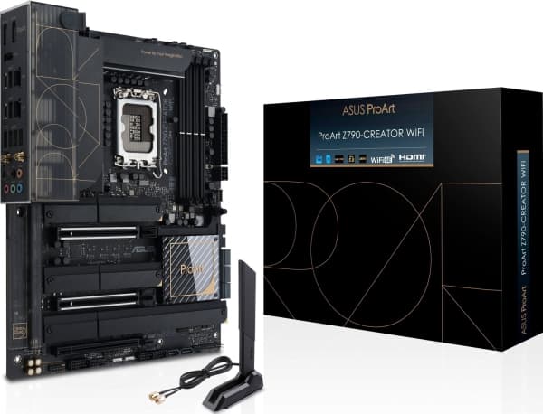 ASUS ProArt Z790-CREATOR WIFI - Emolevy - LGA1700-asennuspaikka - USB 3.2 Gen 1 - sisäinen grafiikka (CPU tarvitaan)
