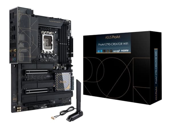ASUS ProArt Z790-CREATOR WIFI - Emolevy - LGA1700-asennuspaikka - USB 3.2 Gen 1 - sisäinen grafiikka (CPU tarvitaan)