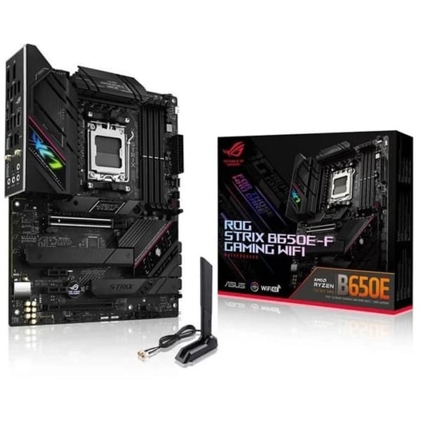 Moderkort - Asus - ROG STRIX B650E-F - Wi-Fi - ATX - DDR5 SDRAM