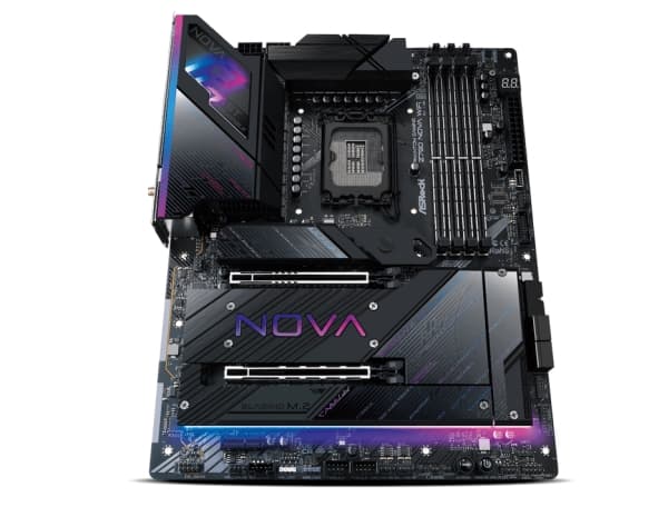 ASRock Phantom Gaming Z790 NOVA WiFi - Hovedkort - ATX - LGA1700-sokkel - Z790 Chipset - USB 3.2 Gen 1, USB 3.2 Gen 2, USB-C 3.2 Gen 2x2, USB-C 3.2 G
