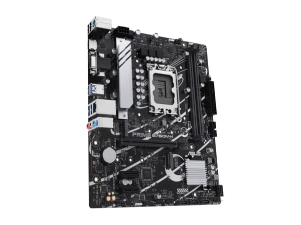 ASUS PRIME B760M-K - Hovedkort - micro ATX - LGA1700-sokkel - B760 Chipset - USB 3.2 Gen 1 - 2.5 Gigabit LAN - innbygd grafikk (CPU kreves) - HD-lyd